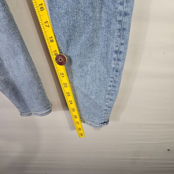 Stylish Blue DistressedHigh Waist h&m Skinny Jeans - Picture 13 of 13